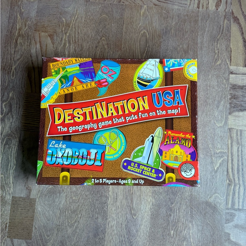 Destination USA Geography Board Game